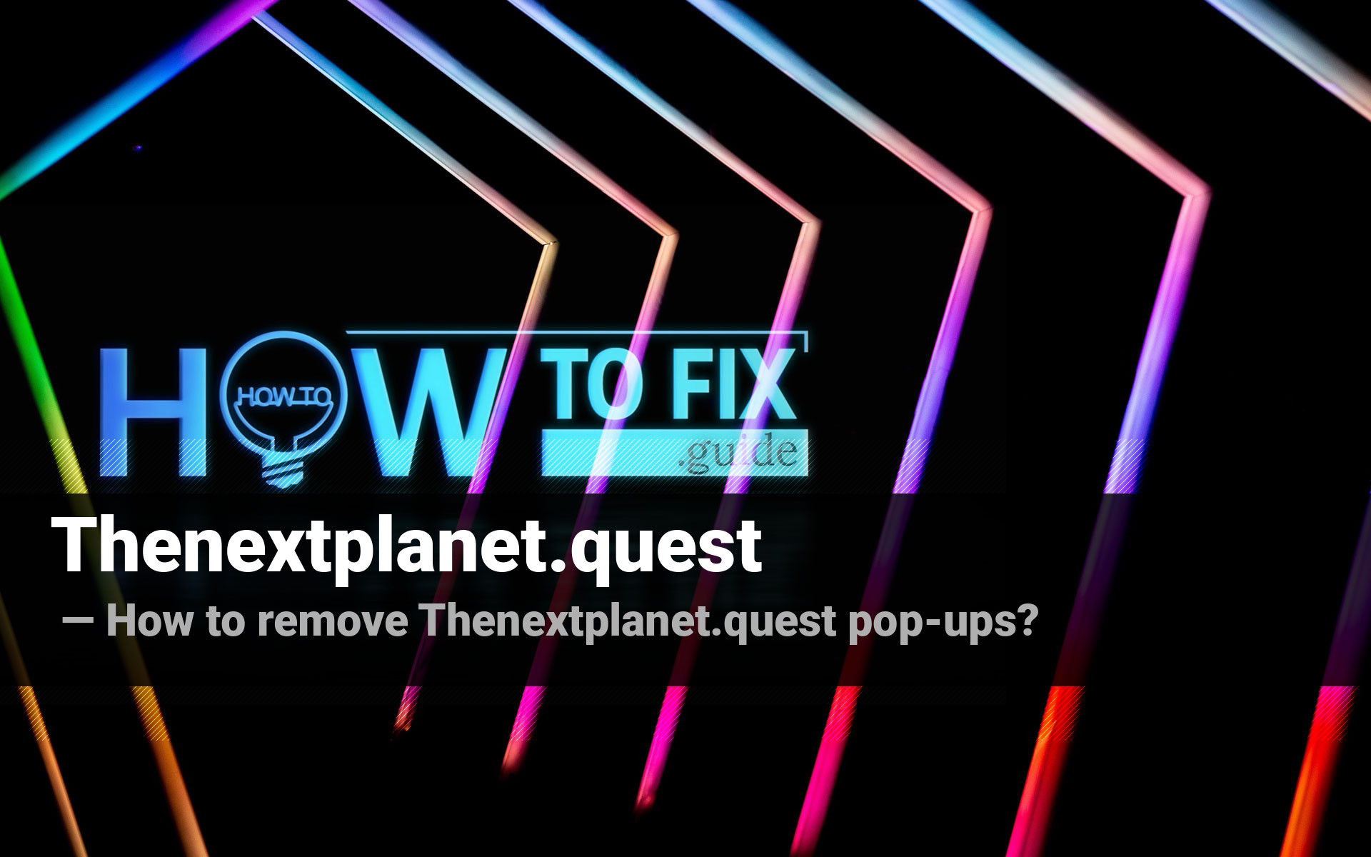 Remove Virus — How to Fix Guide