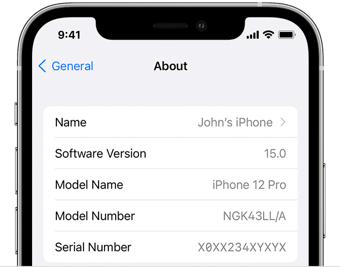IMEI number