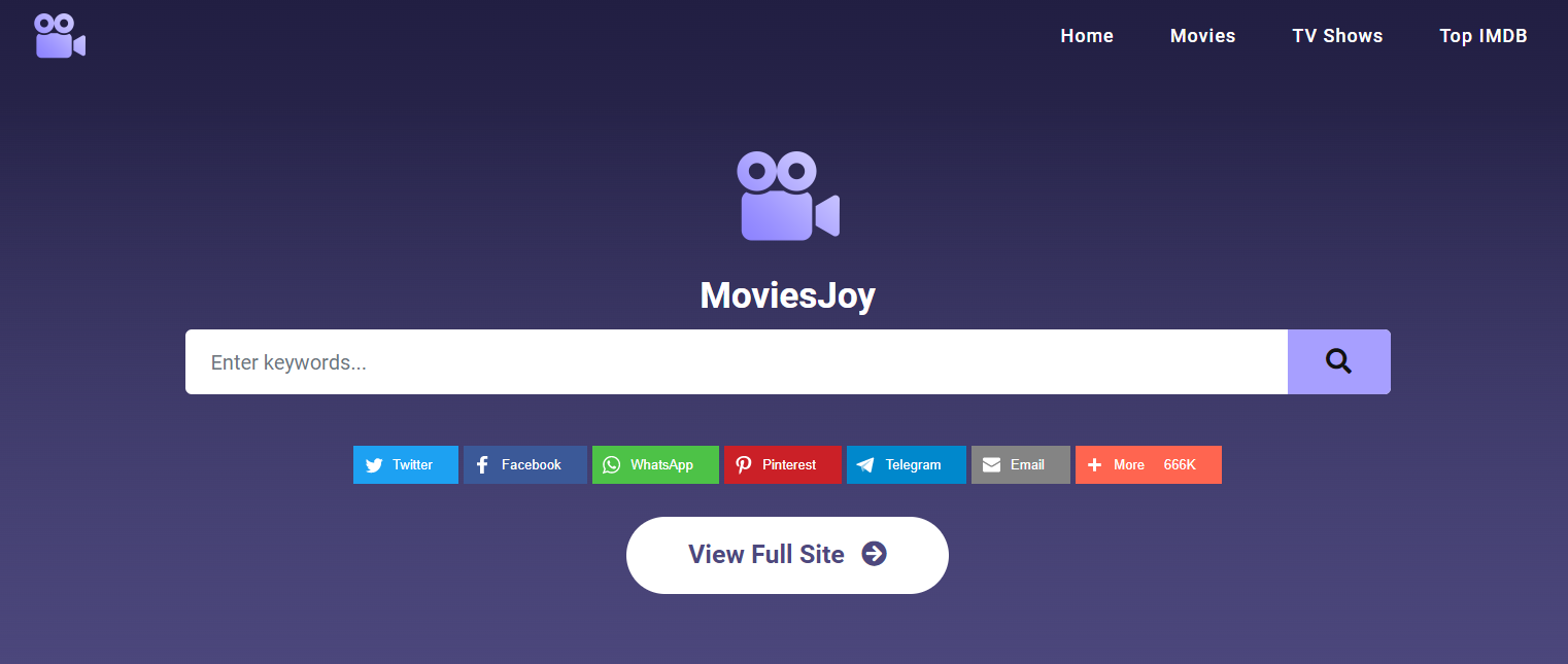 MoviesJoy website