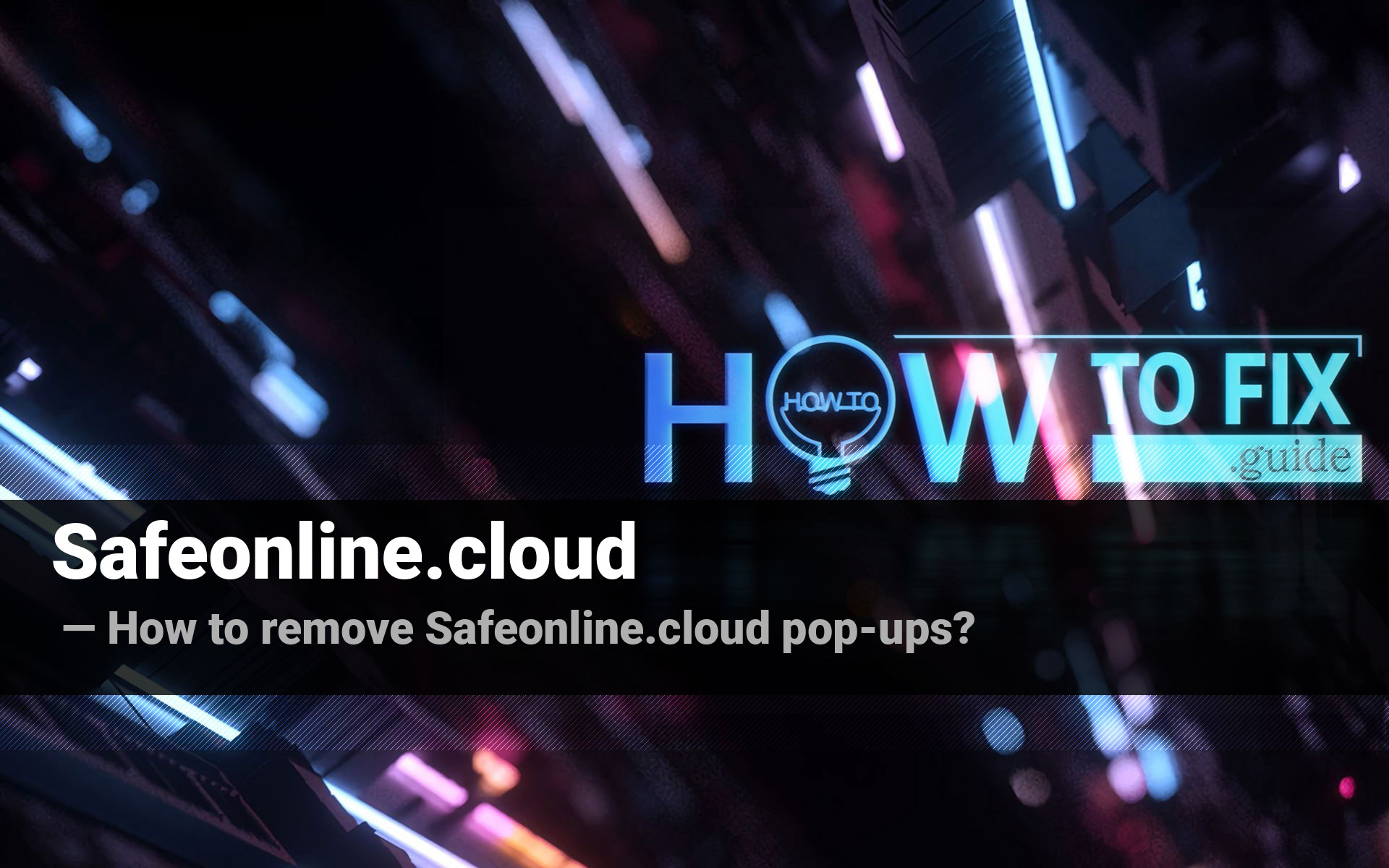 Safeonline Cloud Popup 