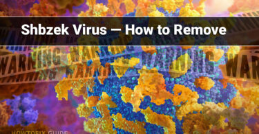 Remove Shbzek Virus