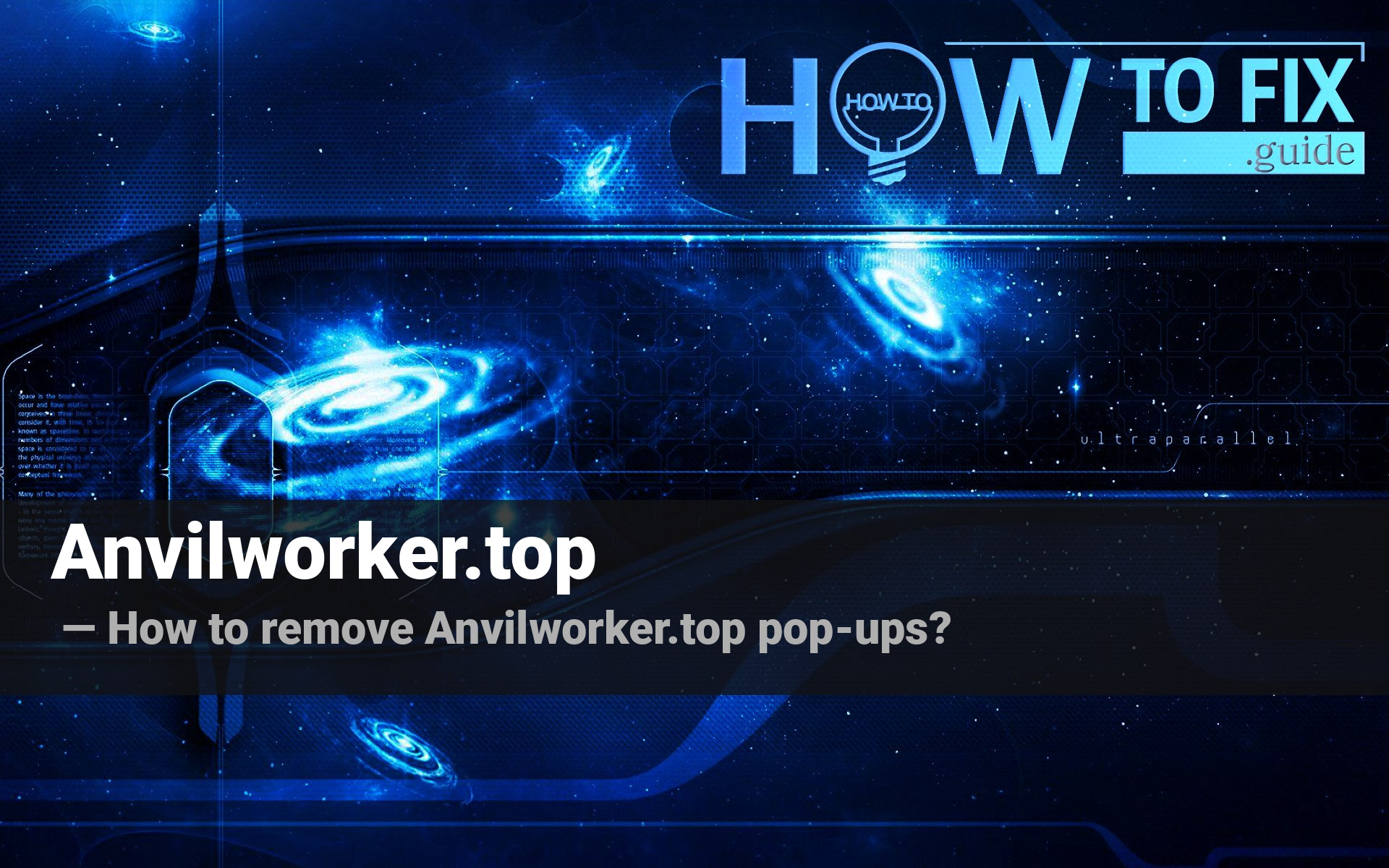 How to remove Anvilworker.top popups? — Fix Guide