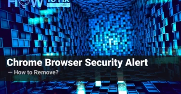Chrome Browser Security Alert - How to Remove?