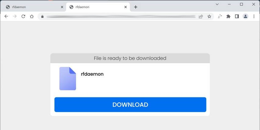 File Is Ready To Be Downloaded scam