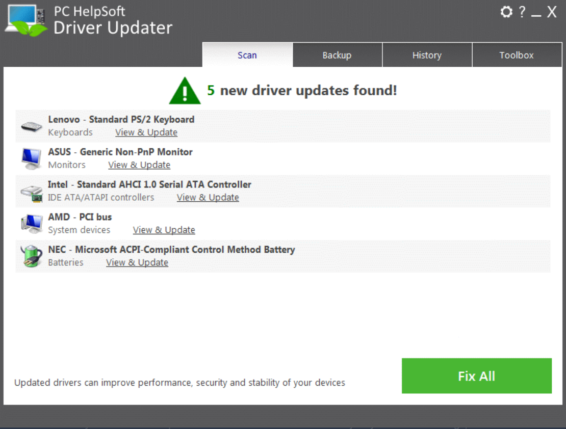 PC HelpSoft Driver Updater