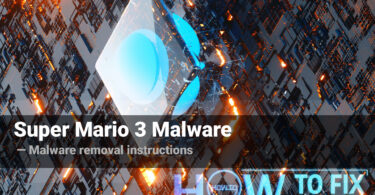 Super Mario 3 Malware
