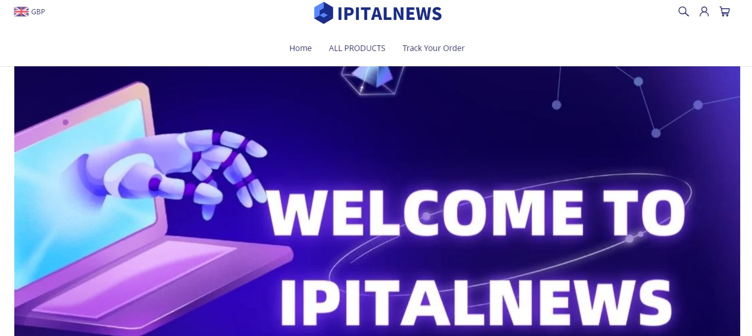 Ipitalnews.co.uk is a fraudulent online store 