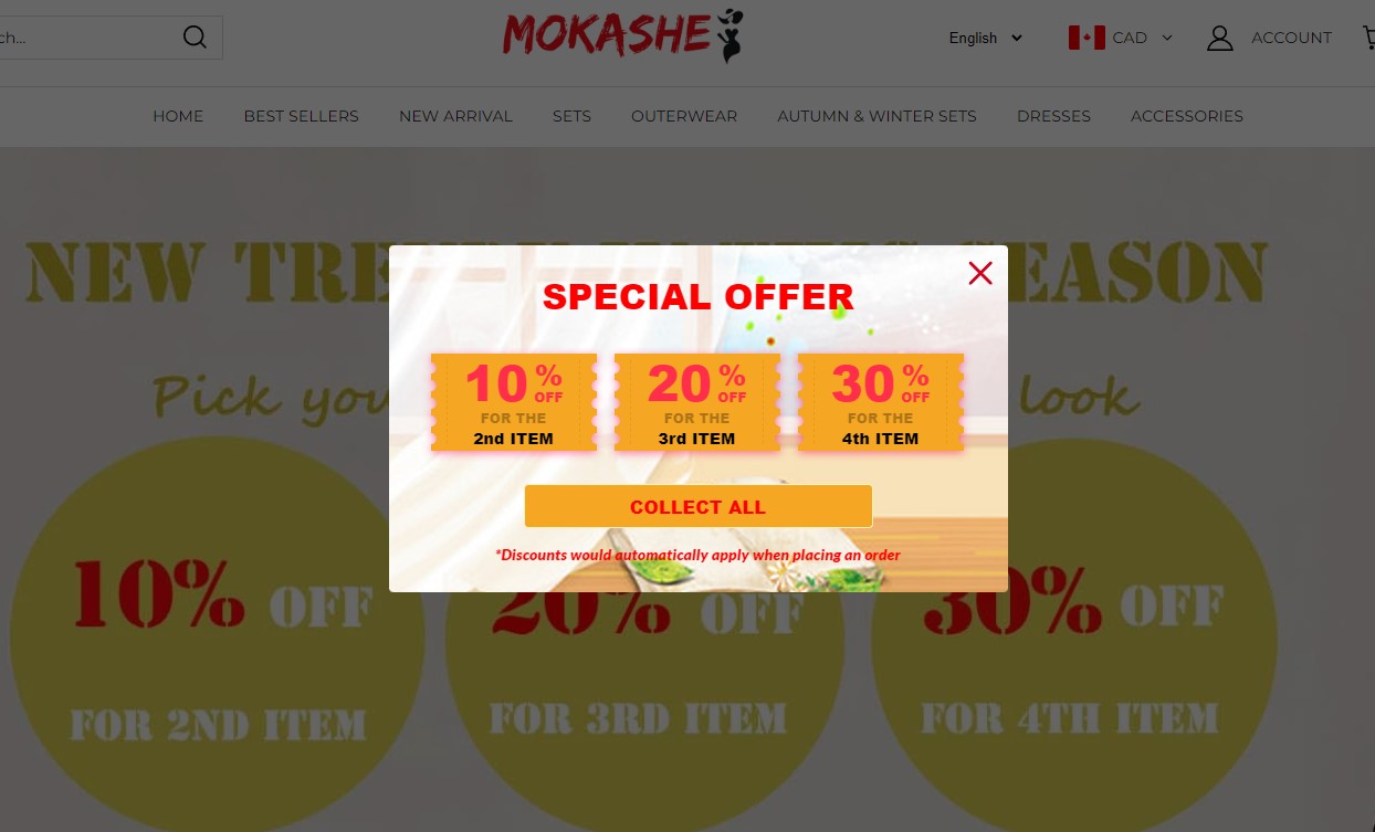 Mokashe scam store