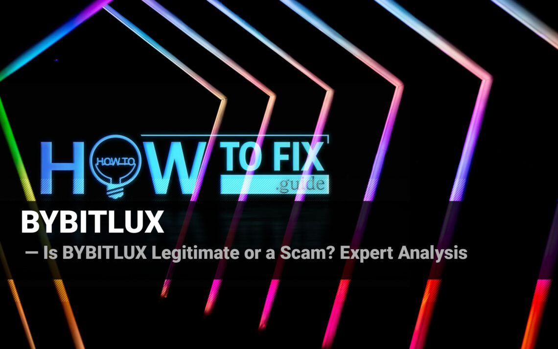 BYBITLUX.com Cryptoscam review