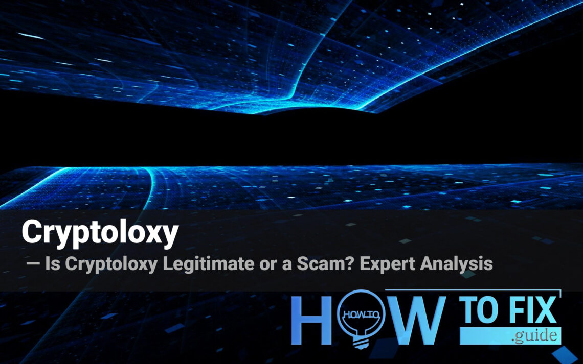 Cryptoloxy.com cryptoscam review