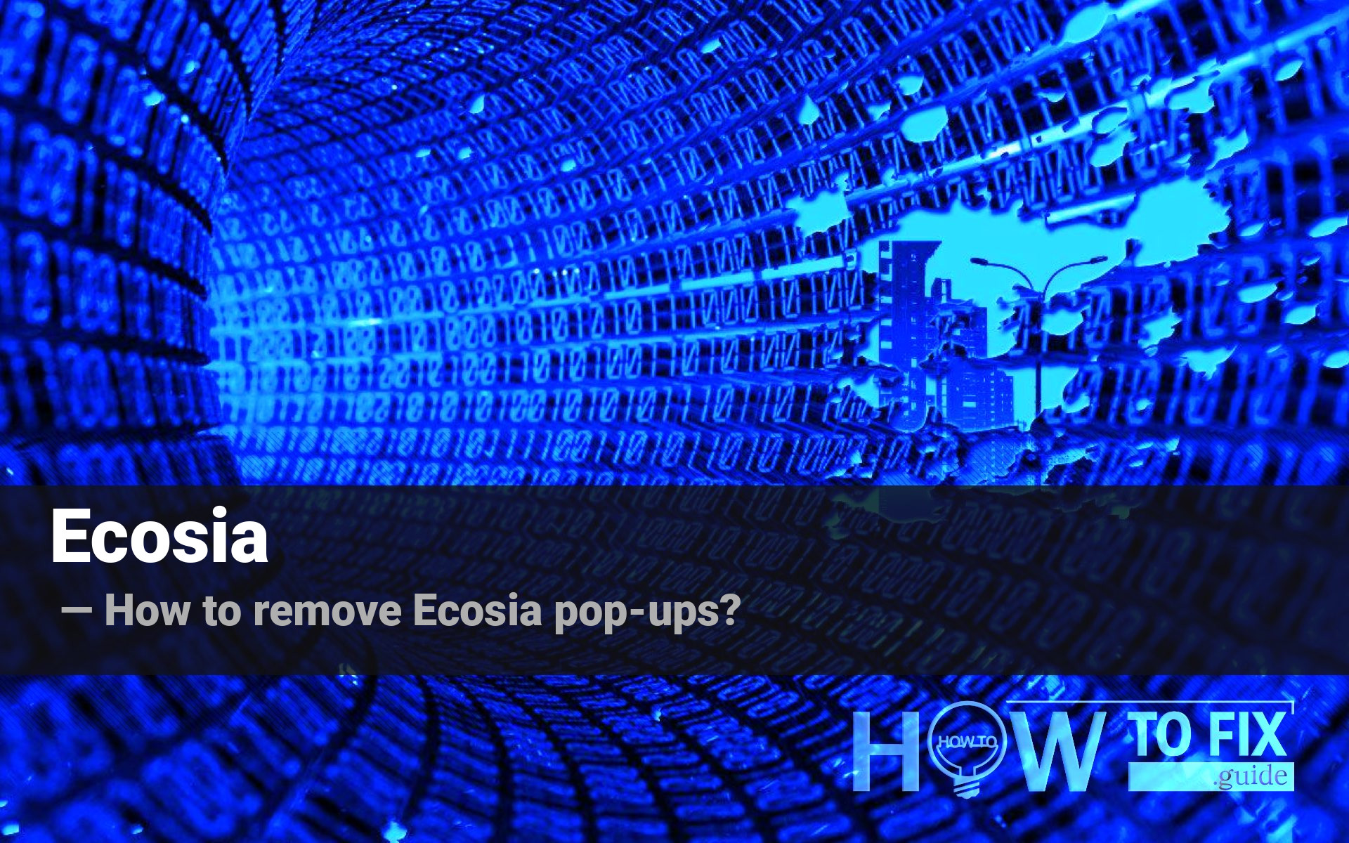 Ecosia browser hijacker removal instructions