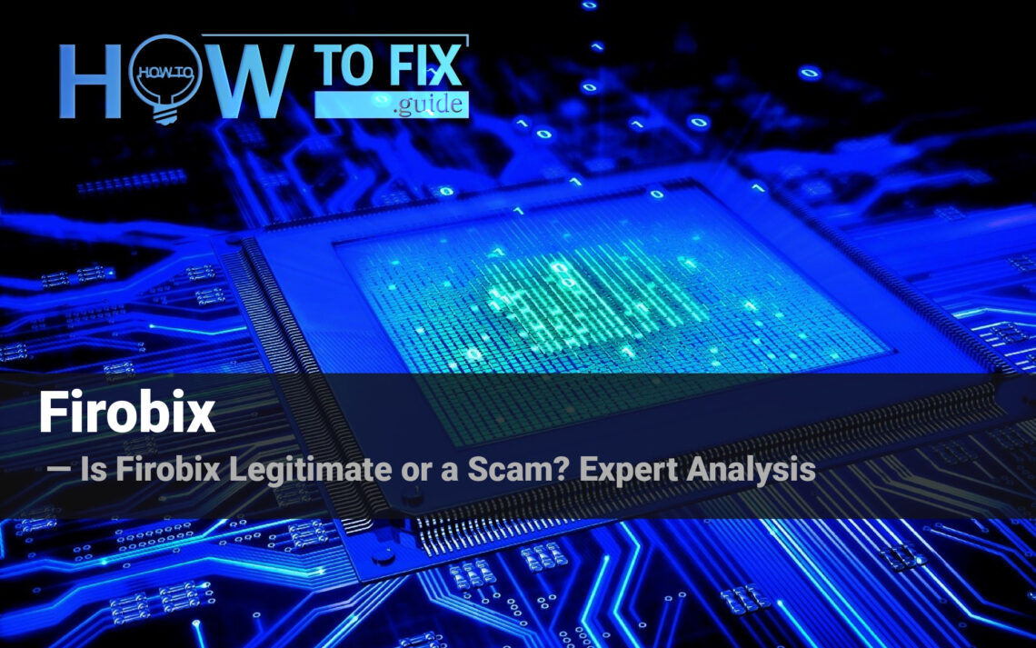 Firobix Crypto Scam Site Revealed