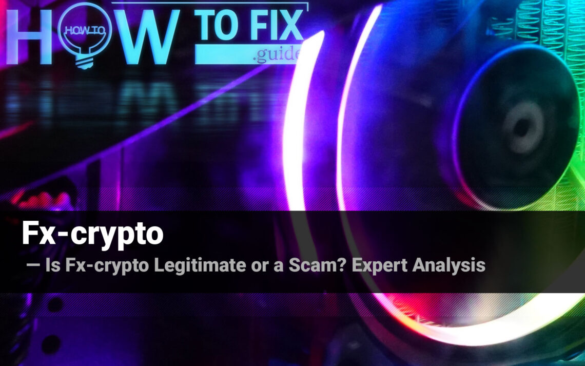 Fx-crypto.info Cryptoscam review