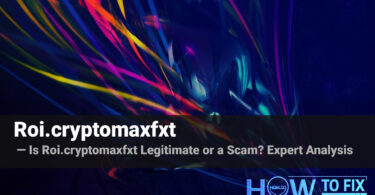 Roi.cryptomaxfxt.com Review