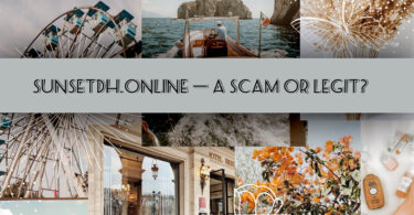 Sunsetdh.online shopping scam site