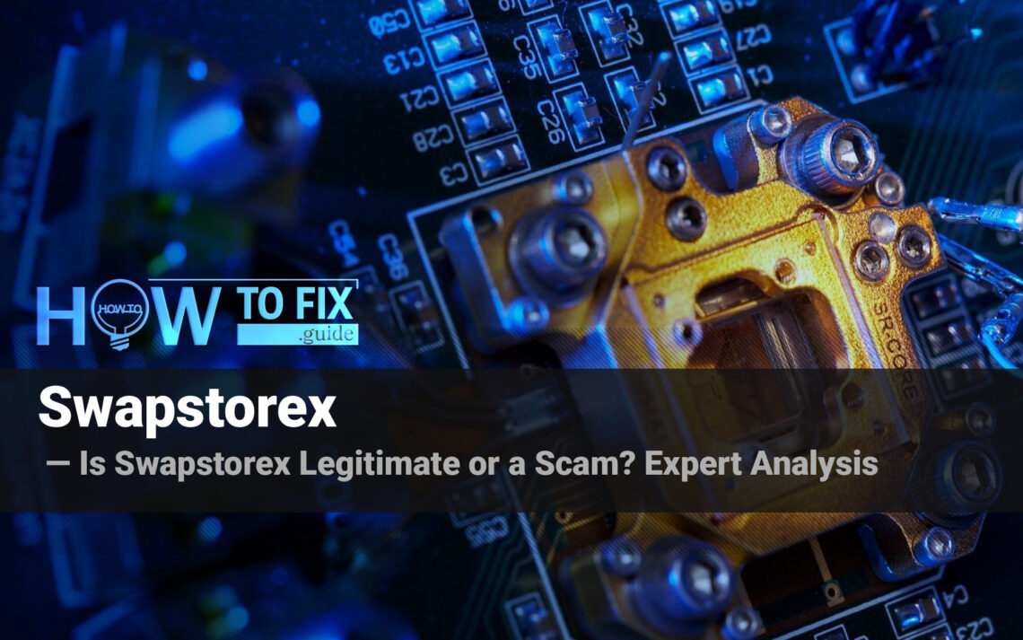 Swapstorex Cryptocurrency Fraud Site Explained