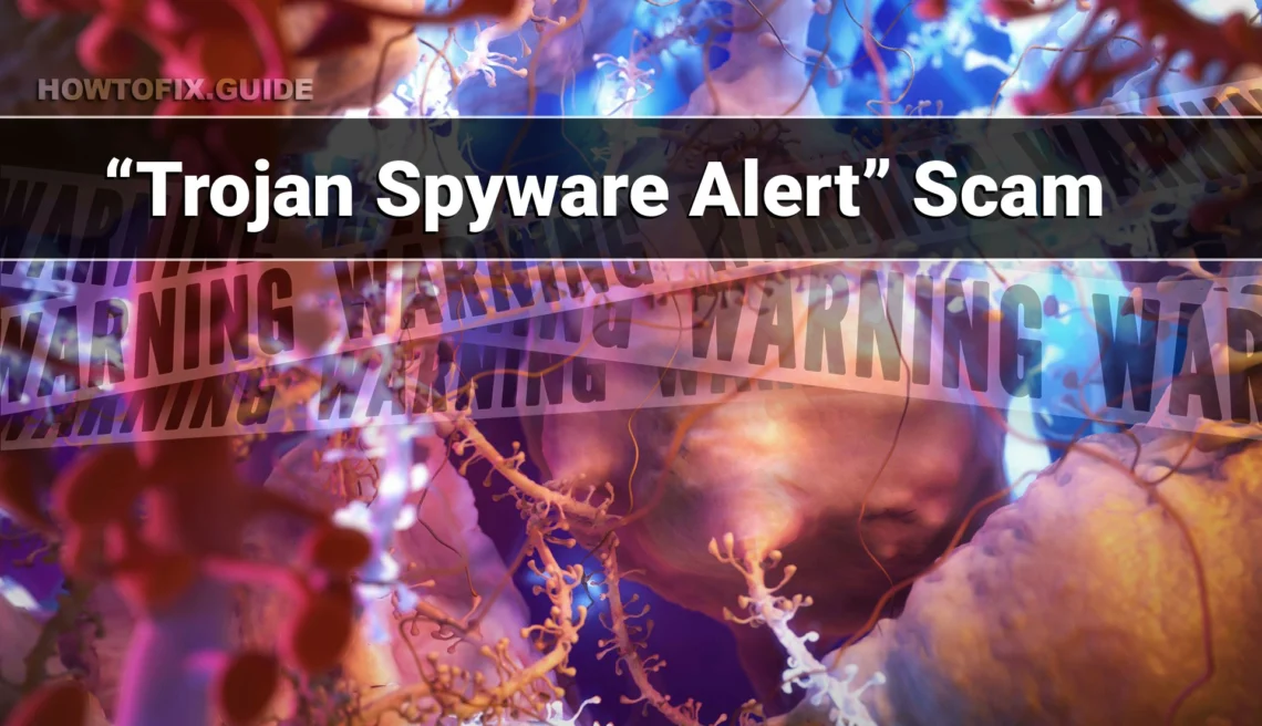 Trojan Spyware Alert pop-up scam