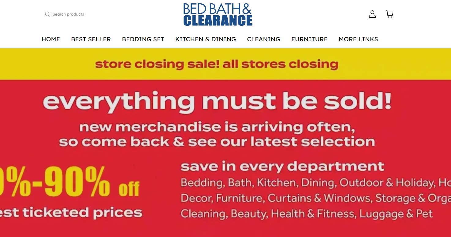 Ronecye.com illegally uses the Bed Bath & Beyond brand to deceive customers and steal money