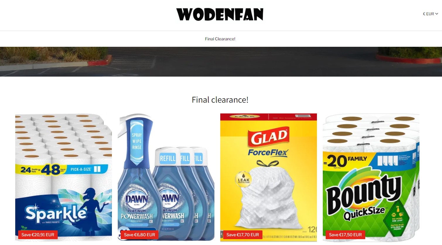 Wodenfan.com is an online shopping scam