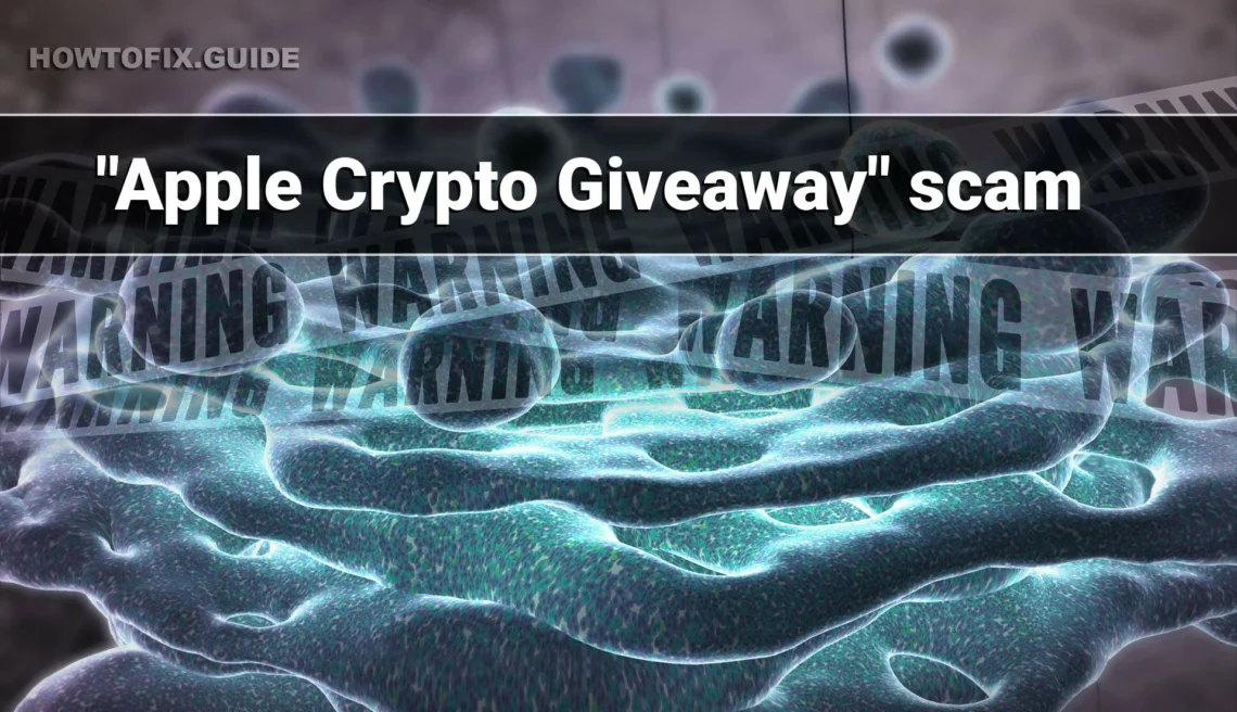 Apple Crypto Giveaway scam Review