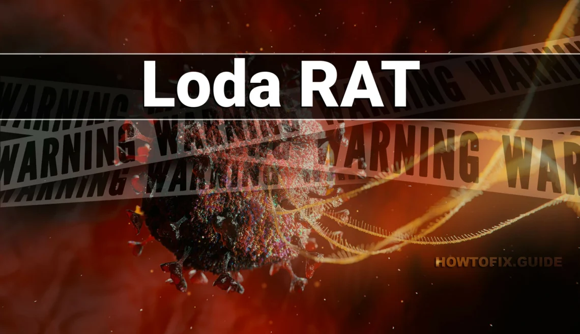 Loda RAT Analysis & Removal Guide