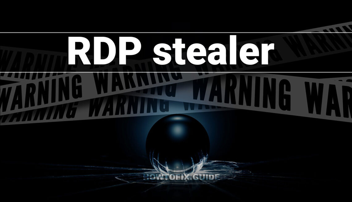 RDP stealer Malware Removal