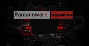 Poopy Butt-Face Ransomware Removal Guide