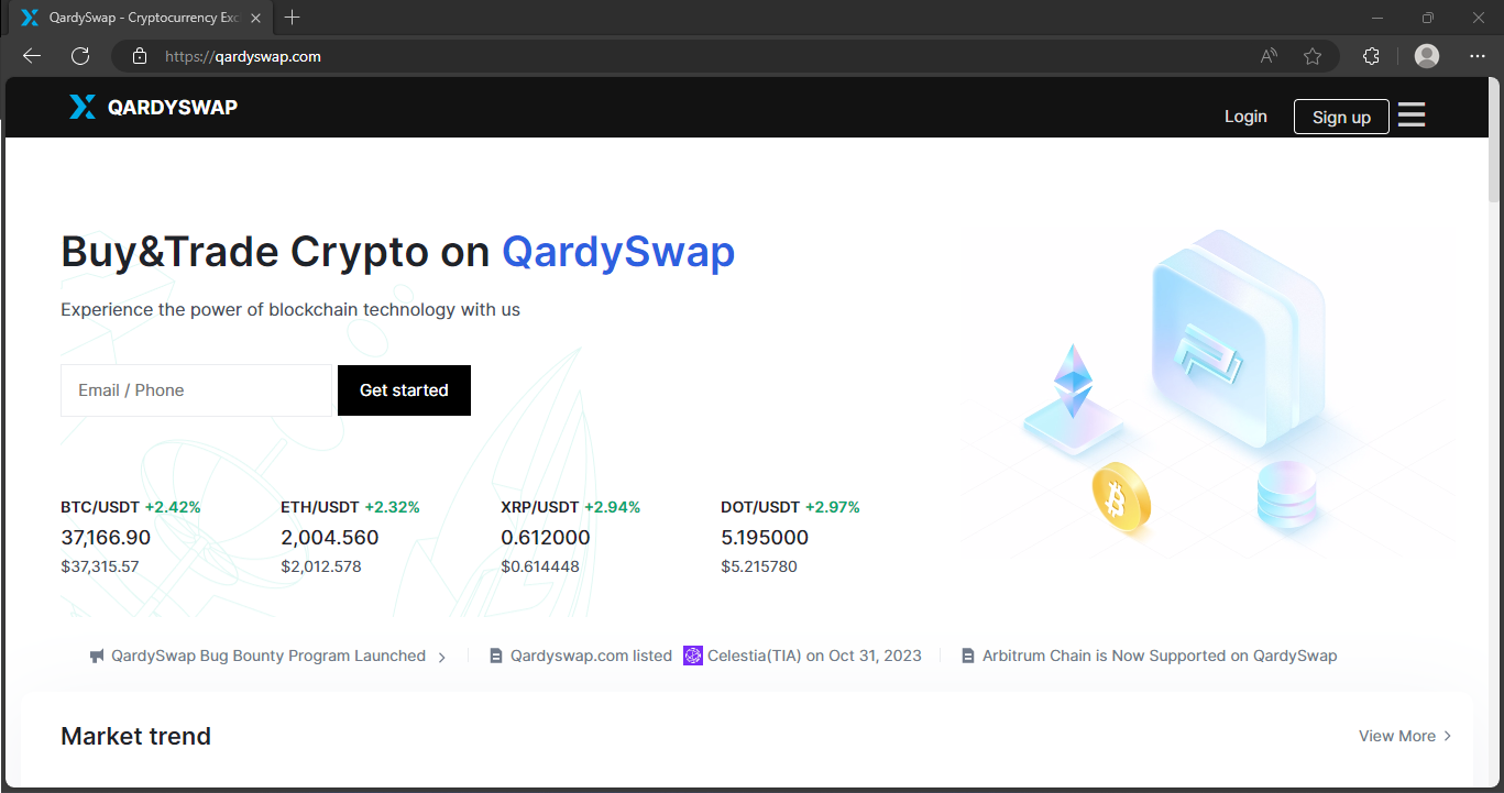 Qardyswap.com Scam