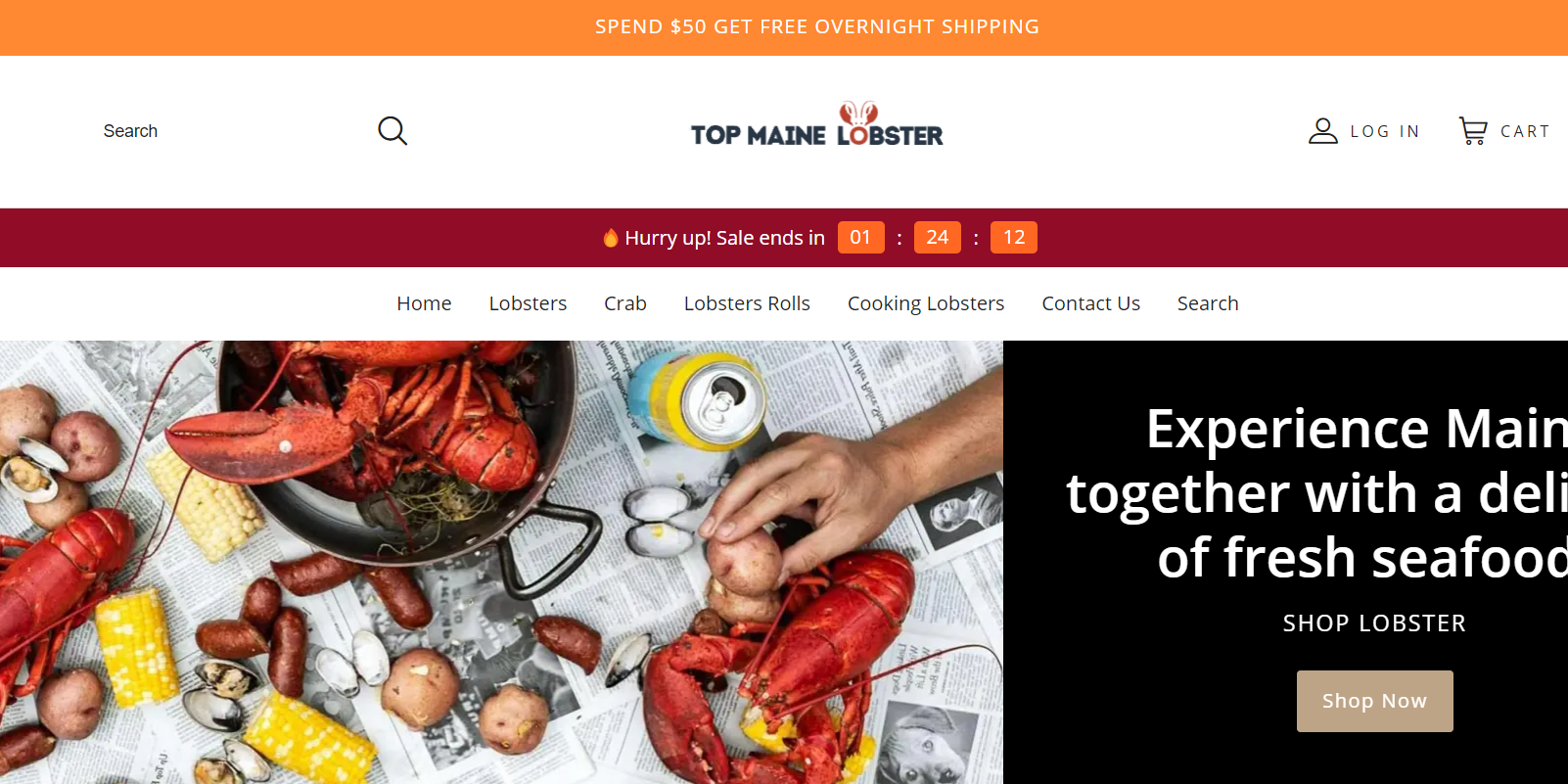 Topmainelobster.com Scam