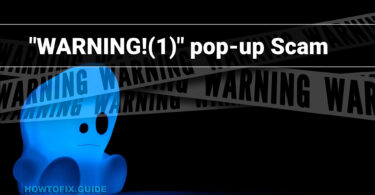 What is “WARNING!(1)” Pop-up scam?