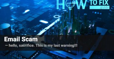 What Is “hello, sacrifice. This is my last warning!!!” Email Scam?