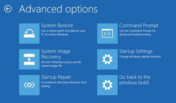 Advanced Options For Update Fixing