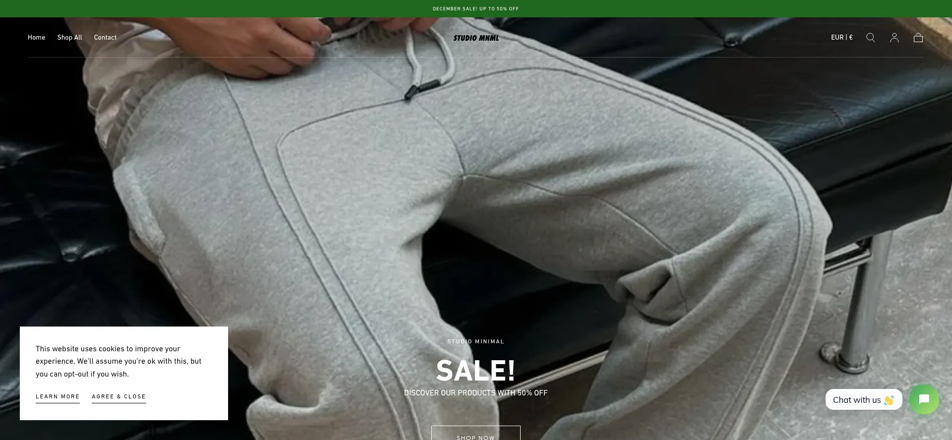 Studiomnml.store Scam