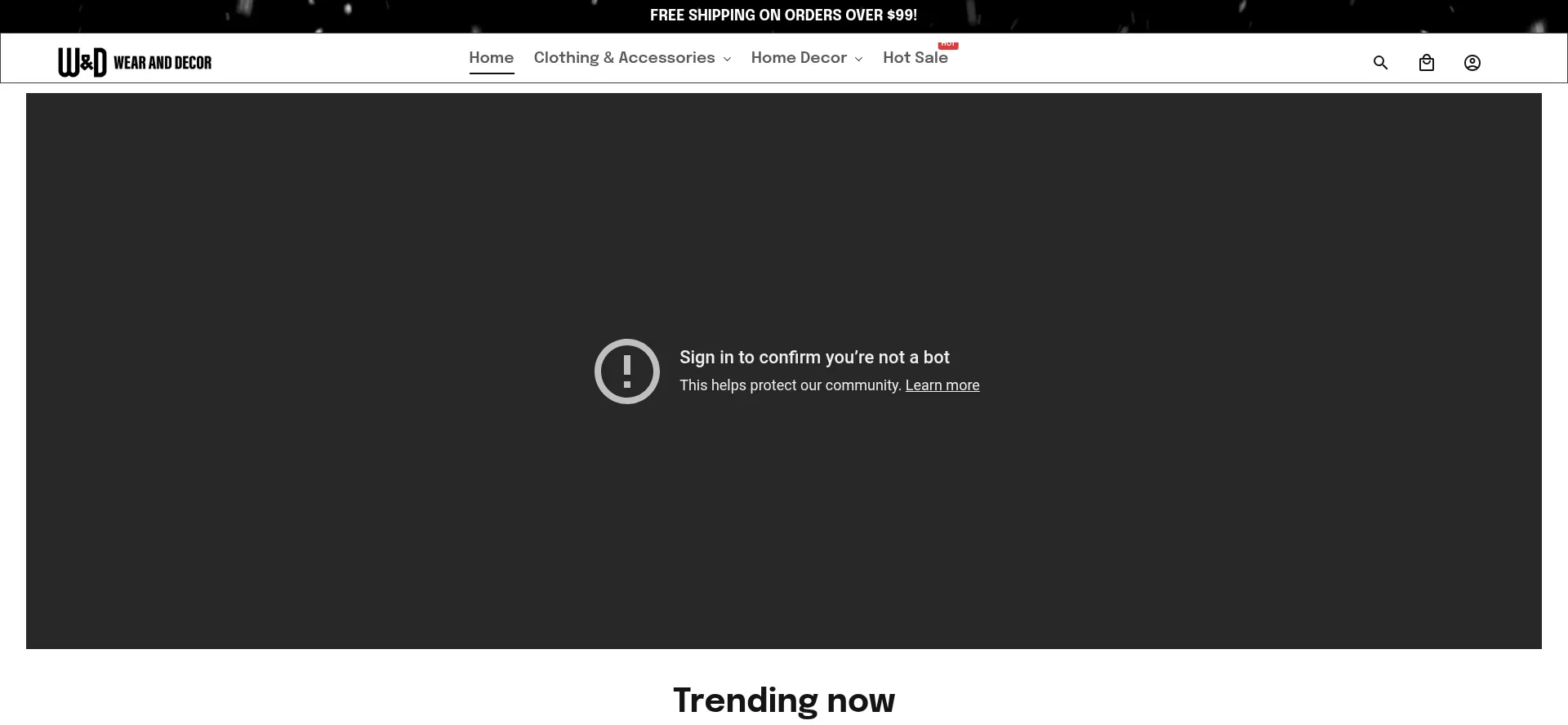 Wearanddecor.com Scam