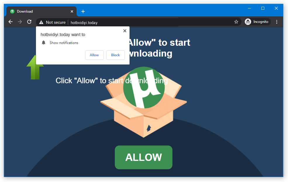 Hotbvidiyi.today push notification