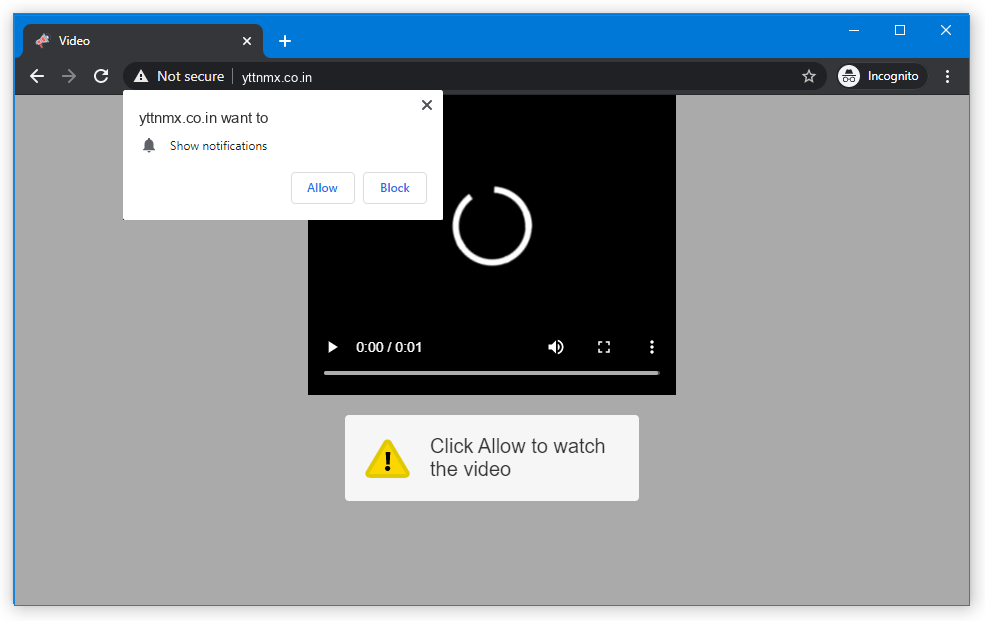 Yttnmx.co.in push notification