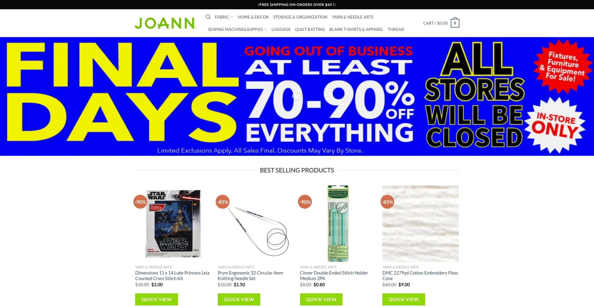 Joann-officiall.com Scam