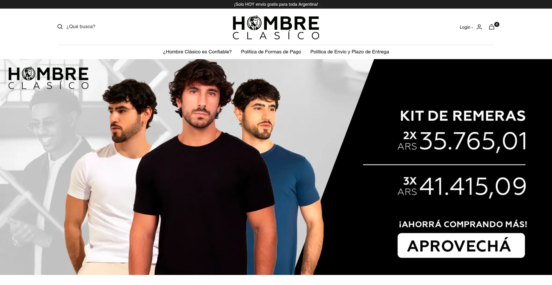 Hombreclasico.com Scam